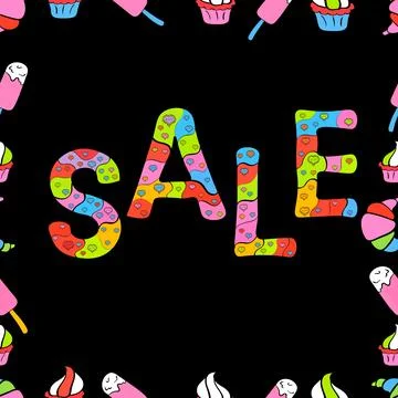 Interesting super nice abstract and cute picture Stock Illustration
