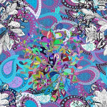 Interesting super nice abstract and cute picture Stock Illustration