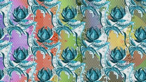 Interesting super nice abstract and cute picture Illustrazione stock