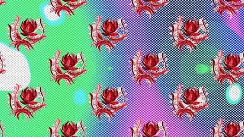 Interesting super nice abstract and cute picture 库存插图