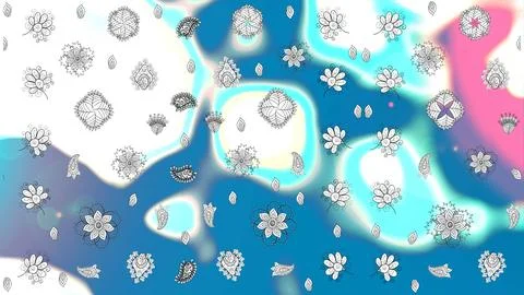 Interesting super nice abstract and cute picture Illustration