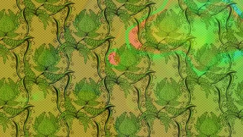 Interesting super nice abstract and cute picture Illustrazione stock