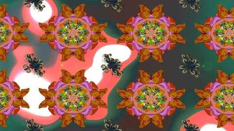 Interesting super nice abstract and cute picture Stockillustratie