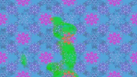 Interesting super nice abstract and cute picture Stock Illustration