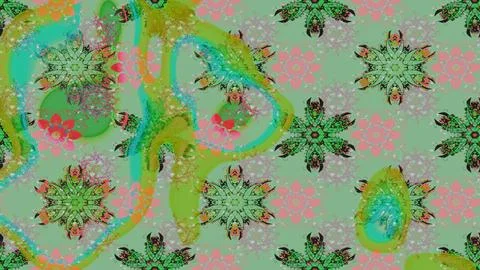 Interesting super nice abstract and cute picture Stock Illustration