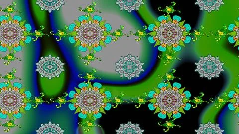 Interesting super nice abstract and cute picture Stock Illustration