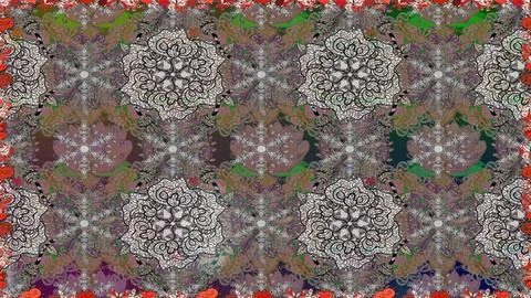 Interesting super nice abstract and cute picture Illustration