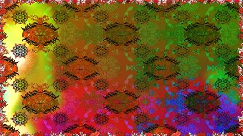 Interesting super nice abstract and cute picture Stock Illustration