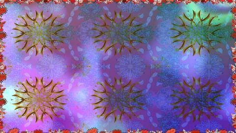 Interesting super nice abstract and cute picture Illustrazione stock