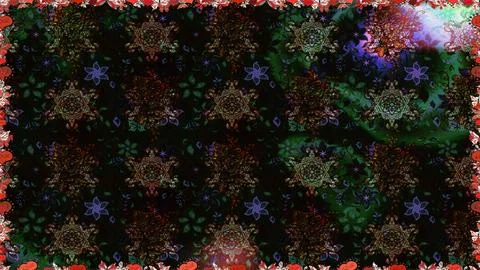 Interesting super nice abstract and cute picture Illustrazione stock