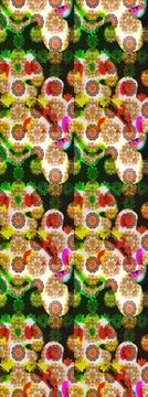 Interesting super nice abstract and cute picture Illustrazione stock