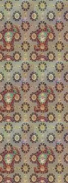 Interesting super nice abstract and cute picture Illustrazione stock