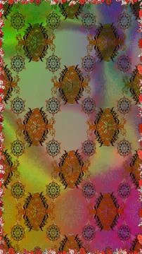 Interesting super nice abstract and cute picture Illustrazione stock