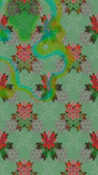 Interesting super nice abstract and cute picture Stock Illustration