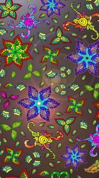 Interesting super nice abstract and cute picture Ilustração Stock
