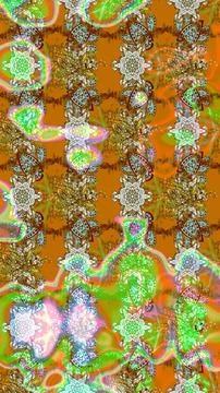 Interesting super nice abstract and cute picture Stockillustratie