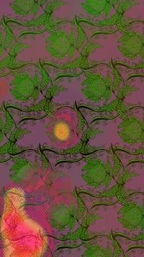 Interesting super nice abstract and cute picture イラスト素材