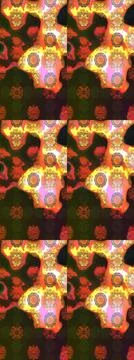 Interesting super nice abstract and cute picture イラスト素材
