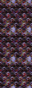 Interesting super nice abstract and cute picture Stock Illustration