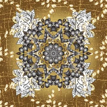 Interesting super nice abstract and cute picture Illustrazione stock