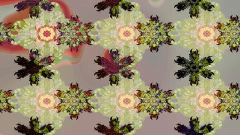 Interesting super nice abstract and cute picture Stock Illustration