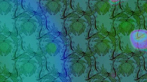 Interesting super nice abstract and cute picture Stock Illustration