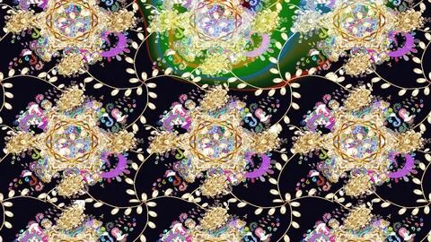 Interesting super nice abstract and cute picture Stock Illustration