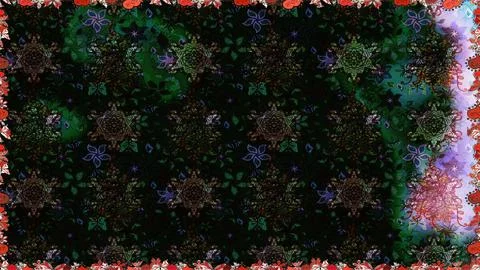 Interesting super nice abstract and cute picture Illustrazione stock