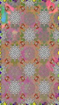 Interesting super nice abstract and cute picture Illustrazione stock