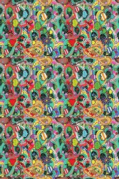 Interesting super nice abstract and cute picture Stock Illustration