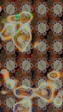 Interesting super nice abstract and cute picture Illustrazione stock