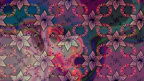Interesting super nice abstract and cute picture Illustrazione stock