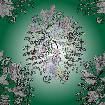 Interesting super nice abstract and cute picture Illustrazione stock