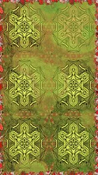 Interesting super nice abstract and cute picture Illustrazione stock