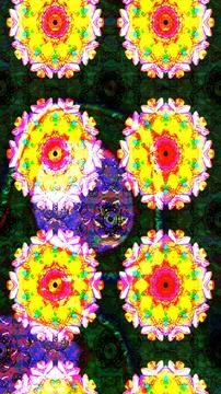 Interesting super nice abstract and cute picture Illustrazione stock