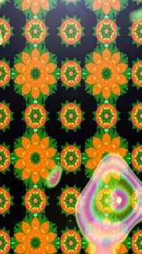 Interesting super nice abstract and cute picture Illustrazione stock