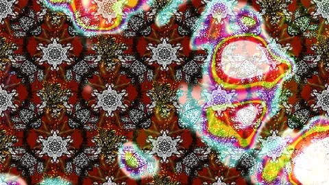 Interesting super nice abstract and cute picture Illustrazione stock