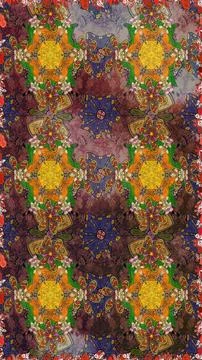 Interesting super nice abstract and cute picture Illustrazione stock