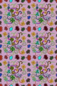 Interesting super nice abstract and cute picture Stock Illustration