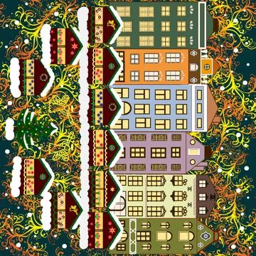 Interesting super nice abstract and cute picture Stock Illustration