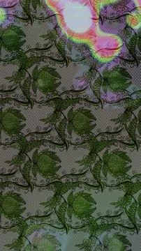Interesting super nice abstract and cute picture Illustrazione stock