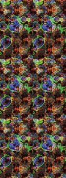Interesting super nice abstract and cute picture Illustrazione stock