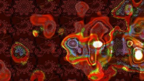 Interesting super nice abstract and cute picture Illustrazione stock