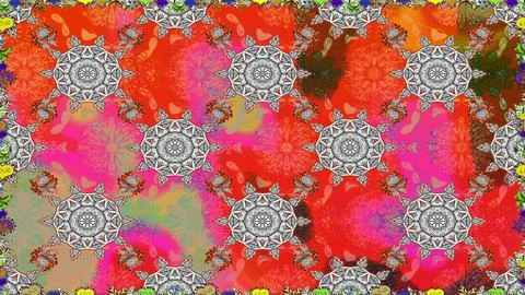 Interesting super nice abstract and cute picture Illustrazione stock