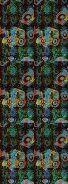 Interesting super nice abstract and cute picture Stock Illustration