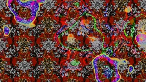 Interesting super nice abstract and cute picture Illustrazione stock