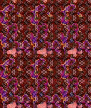 Interesting super nice abstract and cute picture Illustrazione stock