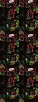 Interesting super nice abstract and cute picture Illustrazione stock