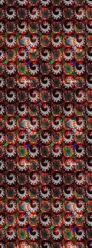 Interesting super nice abstract and cute picture Illustrazione stock
