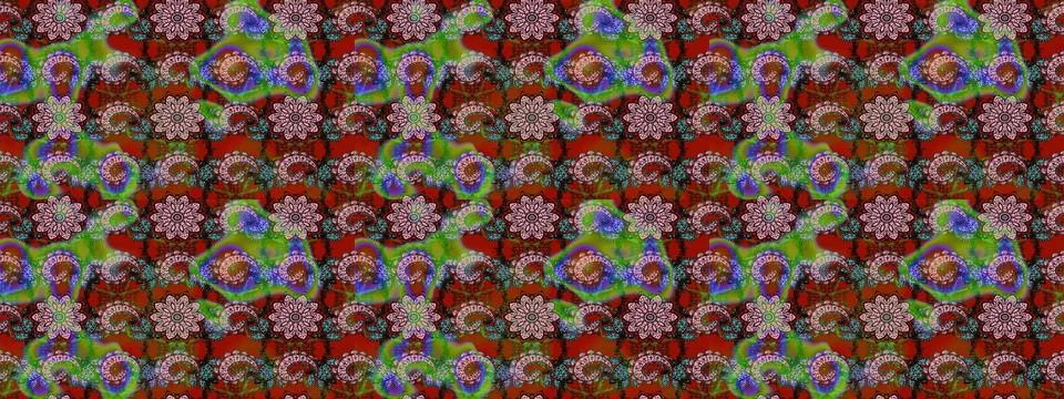 Interesting super nice abstract and cute picture Illustrazione stock